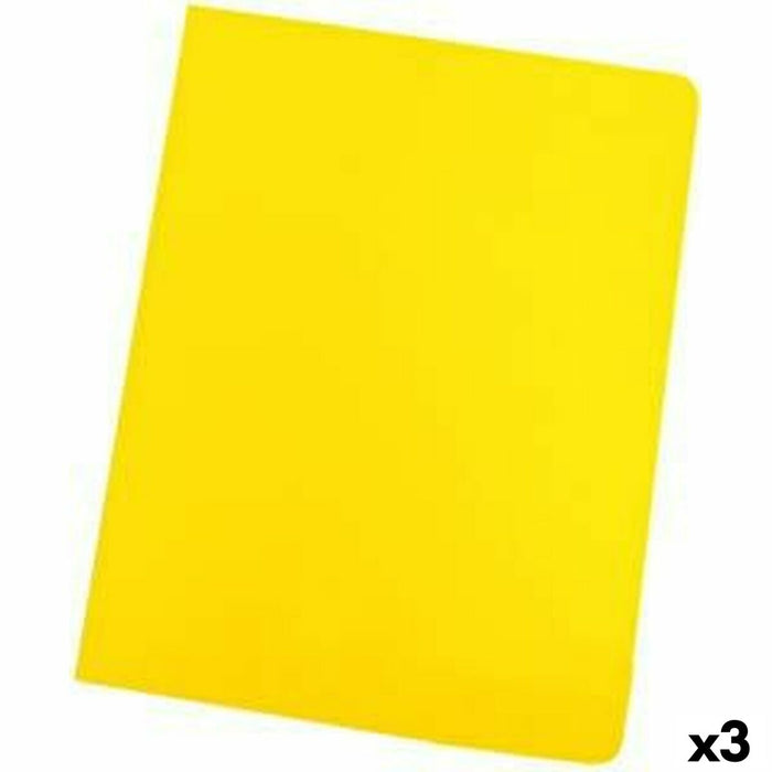 Комплект с подпапки Elba Жълт A4 50 Части (3 броя)