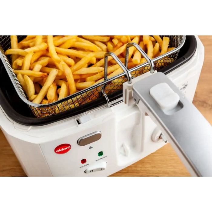 ELDOM FR18 freet Фритюрник 2.5 L Сив Бял Самостоятелен 1800