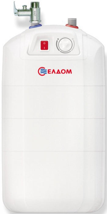 Обемен бойлер ELDOM 15 2kW 72326PMP монтаж под мивка
