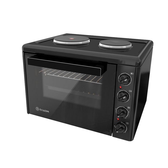 Готварска печка мини Елдом 203VFBЕN-NEW , 2 ток