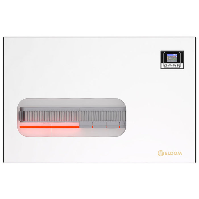 КОНВЕКТОР ELDOM GALANT RH01W15W-W WiF ОТОПЛЯЕМА ПЛОЩ ДО 18.00 m², БЯЛ, WI-FI
