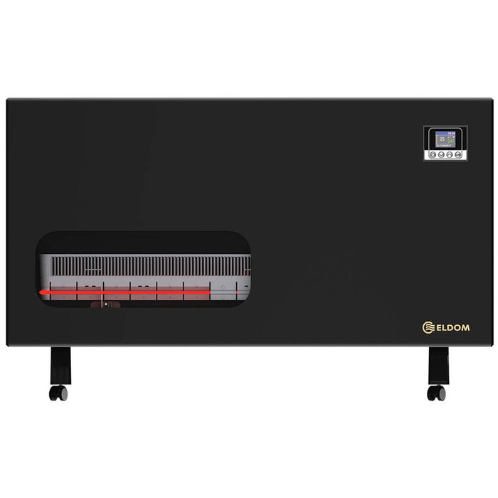 КОНВЕКТОР ELDOM GALANT RH01F20W-B WiFi WI-FI, ОТОПЛЯЕМА ПЛОЩ ДО 22.00 m², ЧЕРЕН, 2000.0 W