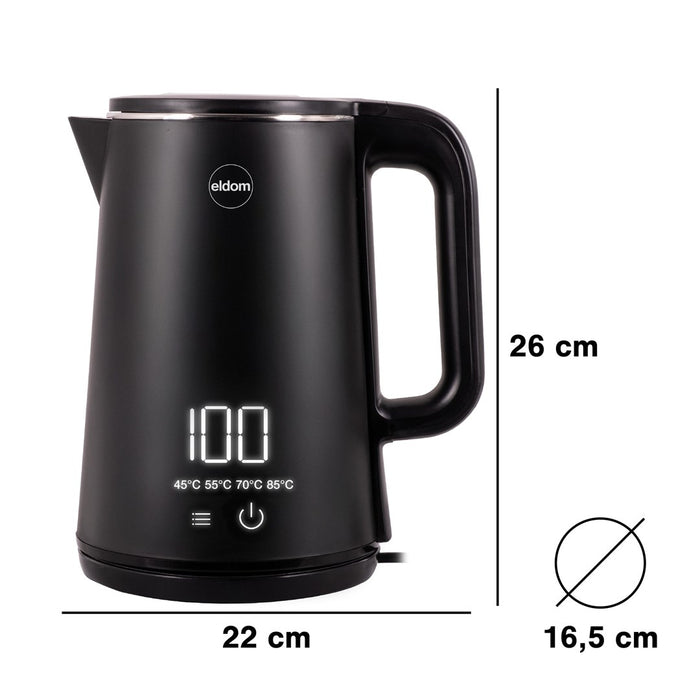 Безжична кана ELDOM C515C 1.8 л 2000 W Черна