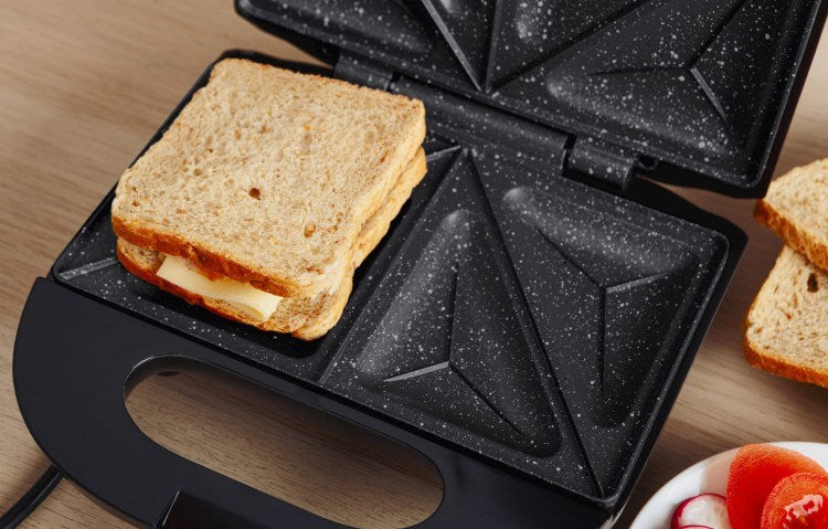 ELDOM Sandwich RUDDY, 750 W, гранитни плочи