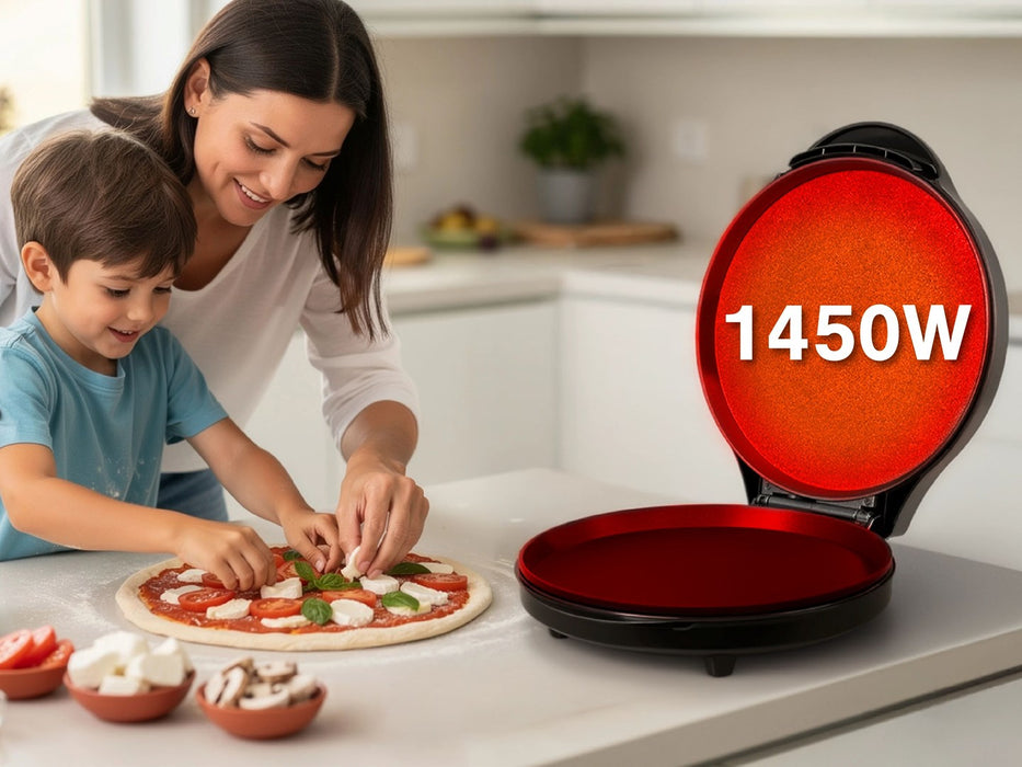 ELDOM ST1000 МАШИНА ЗА ПИЦА 1450W ЧЕРНА