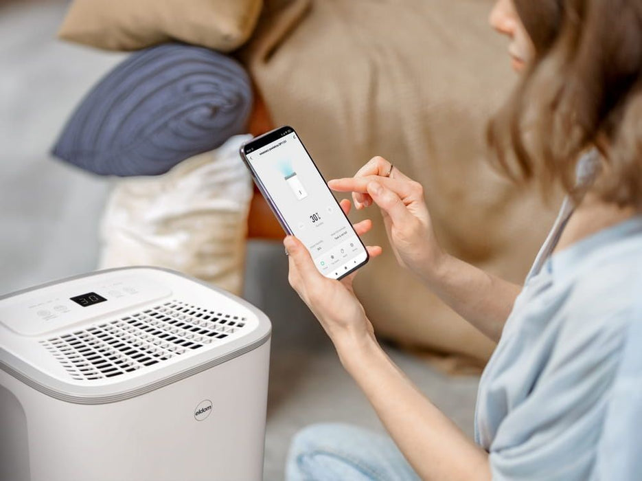 ELDOM OP1131 LUXI WIFI ВЛАЖНИТЕЛ ЗА ВЪЗДУХ БЯЛ