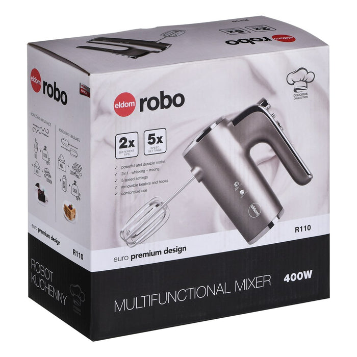 Кухненски робот ELDOM ROBO, 400W, турбо бутон