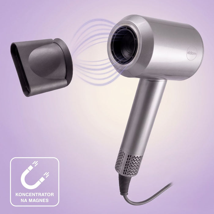 Сешоар ELDOM HT280, 1650 W, сив