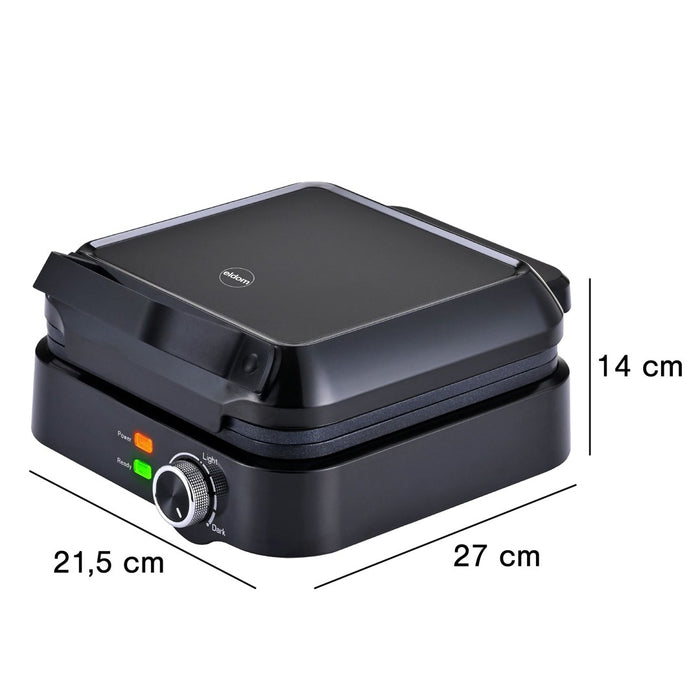 ELDOM WA900 ГОФРЕТНИК 1200W ЧЕРЕН