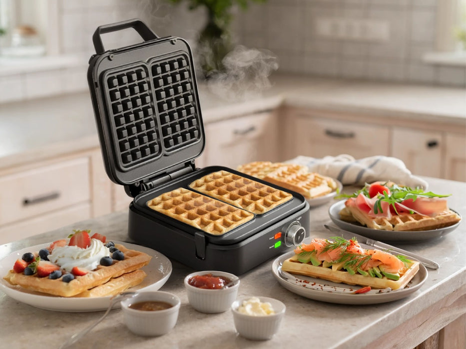 ELDOM WA900 ГОФРЕТНИК 1200W ЧЕРЕН