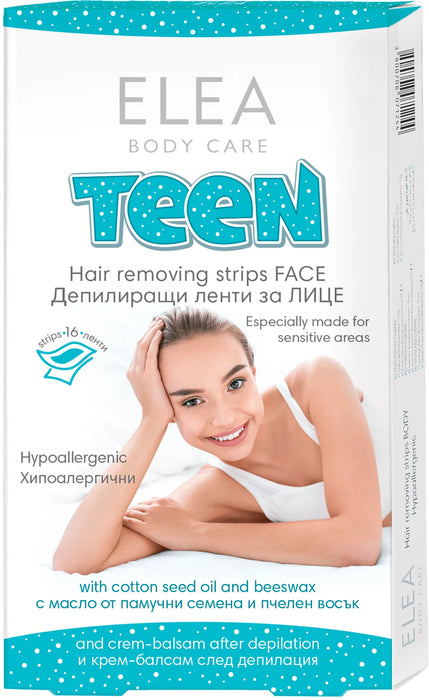 Депилиращи ленти за лице Teen, 16 бр