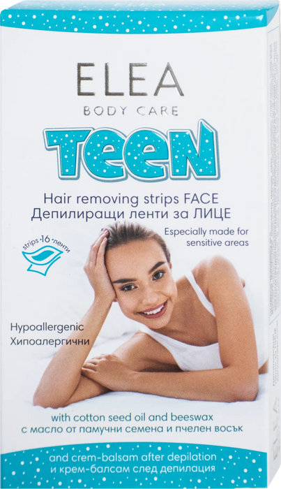 Депилиращи ленти за лице Teen, 16 бр