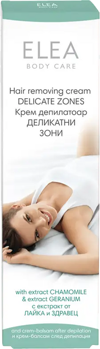 Крем-депилатор за тяло деликатни зони, 120 ml