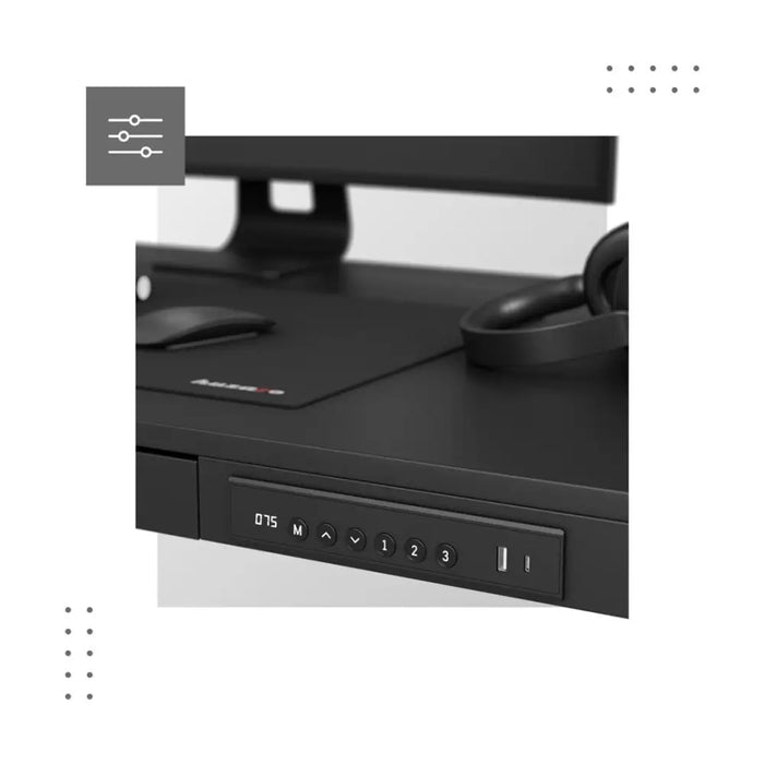 Electric desk MA-Leader 8.2 Black