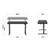 Electric desk MA-Leader 8.2 Black