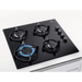 Electrolux EGG6407K Черен Вграден 59 см газ 4 зони