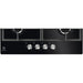 Electrolux KGG6426K Черен Вграден 56 см газ 4 зони