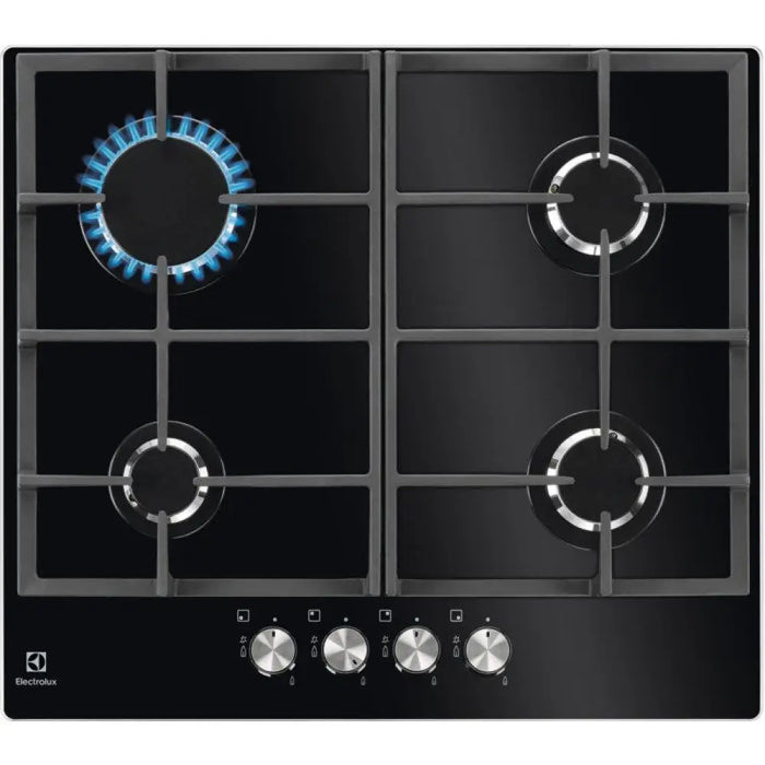 Electrolux KGG6426K Черен Вграден 56 см газ 4 зони