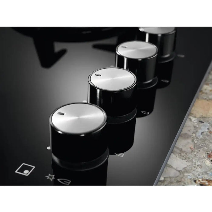 Electrolux KGG75362K Черен Вграден 74 см Газ 5 зона(и)