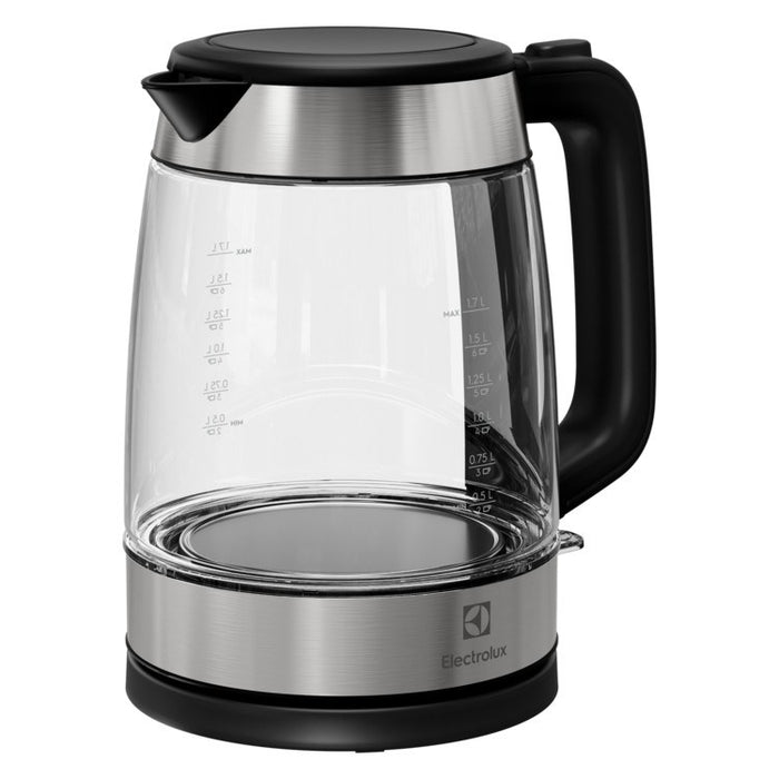Електрическа кана Electrolux E4GK1-4GB 1.7 L 2200 W Черна, Неръждаема стомана, Прозрачна