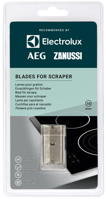 Аксесоар за почистване на керамични плотове ELECTROLUX E6HUB102- 902979540/9 ножчета за шпакла