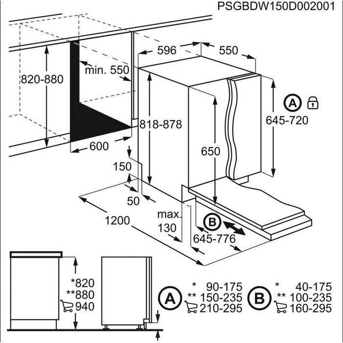 Съдомиялна за вграждане ELECTROLUX EEM48320L