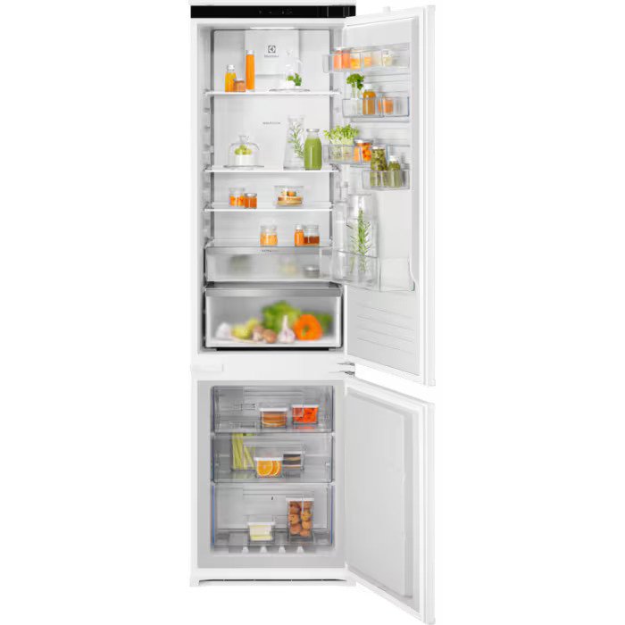Вграден хладилник с фризер Electrolux ENA7CD19S , 269 l, D , No Frost , Бял