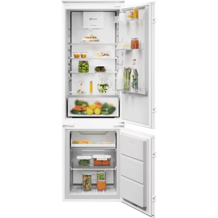 Вграден хладилник с фризер Electrolux ENA7CE18S3 , 248 l, E , No Frost , Бял , Да