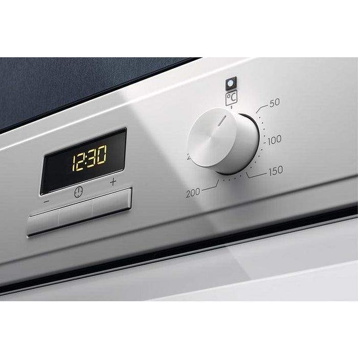 Фурна за вграждане Electrolux EOF3H40BW , Push бутони , 65 , А , Водно почистване