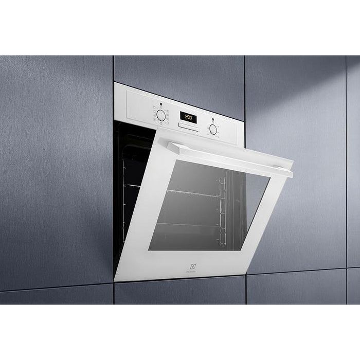 Фурна за вграждане Electrolux EOF3H40BW , Push бутони , 65 , А , Водно почистване