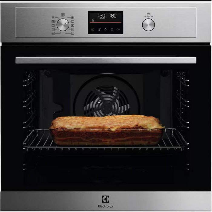 Фурна за вграждане Electrolux EOF4P56X , Push бутони , 72 , А+ , Пиролиза