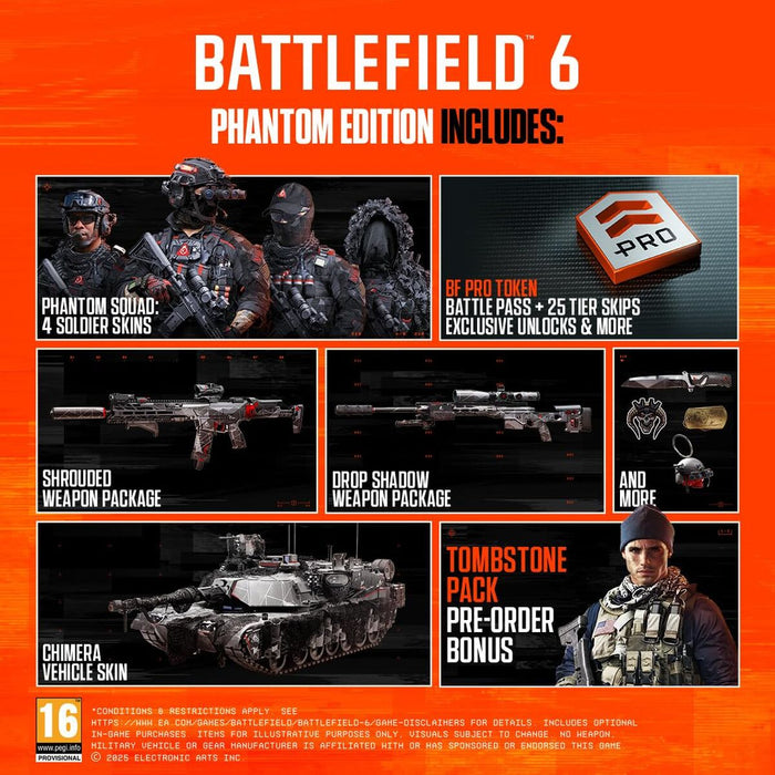Видеоигра PlayStation 5 Electronic Arts Battlefield 6 - Ghost Edition