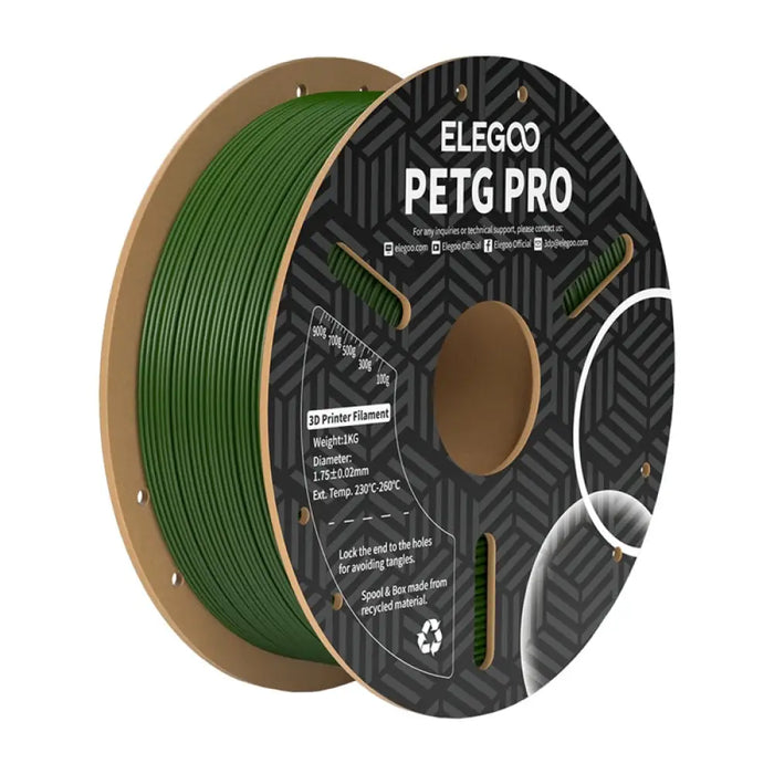 ELEGOO PETG Pro филамент (маслинено зелен)
