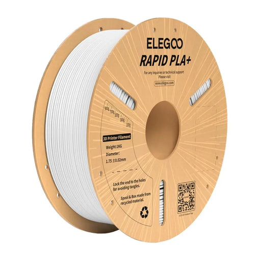 ELEGOO Rapid PLA+ филамент (бял)