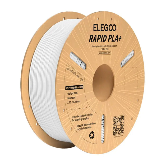 ELEGOO Rapid PLA+ филамент (бял)