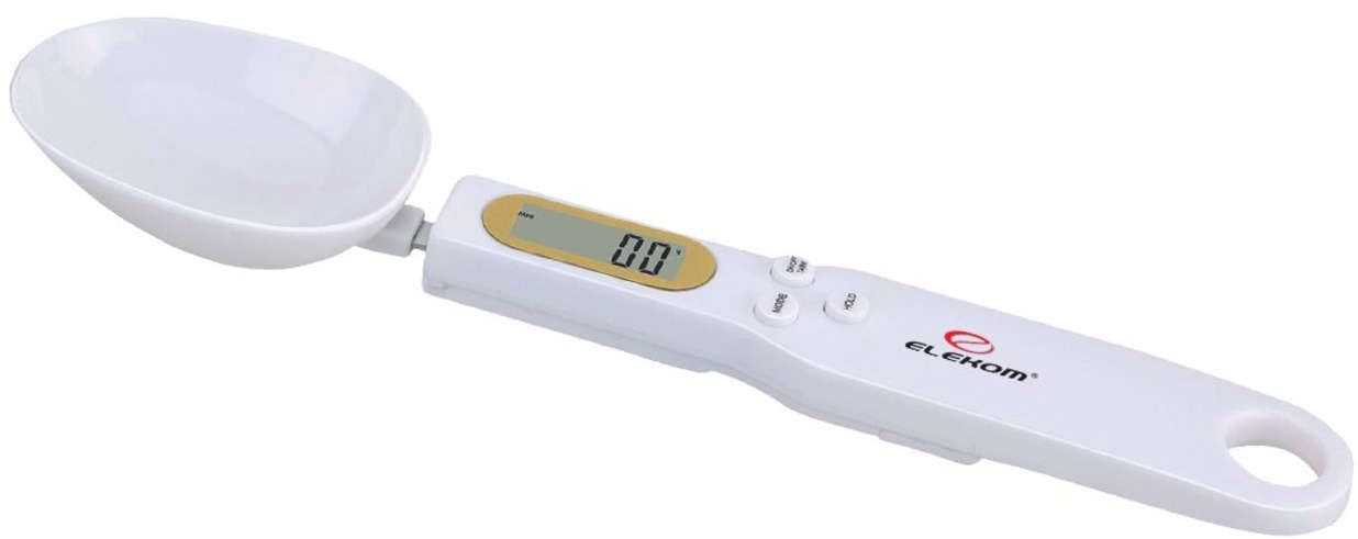 Дигитална мерителна лъжица Elekom - EK-111S, 500 g, бяла