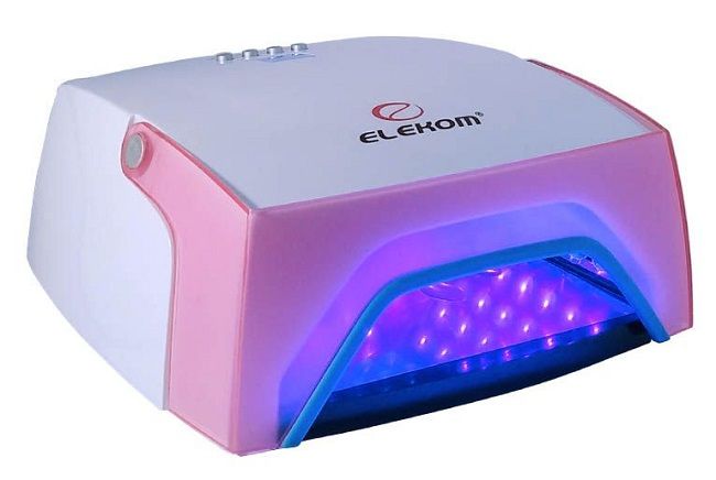 UV лампа Elekom - ЕК-050, бяла