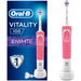 Електрическа четка за зъби Oral B D100 3DWh Pink Box 6/15/7