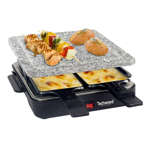 Електрически грил Raclette Techwood TRA-47P за 4 души 600W