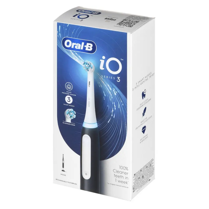 Електрическа четка за зъби Braun Oral-B iO3 Matt Black