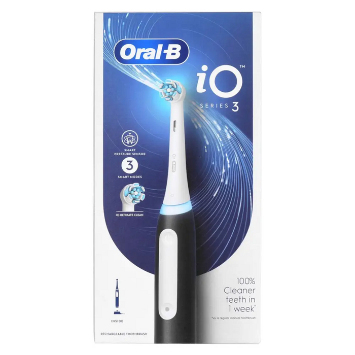 Електрическа четка за зъби Braun Oral-B iO3 Matt Black