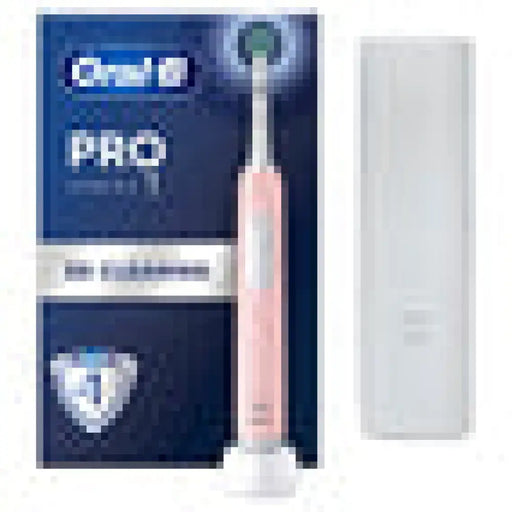 Електрическа четка за зъби ORAL B PRO 1 PINK + TC 6/8/6