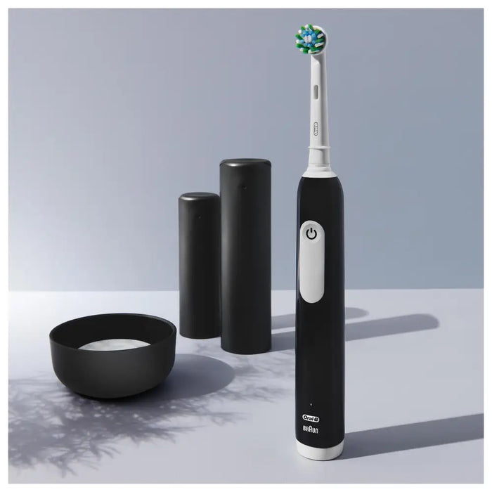 Електрическа четка за зъби Oral B PRO 1 BLACK + TC 6/8/6
