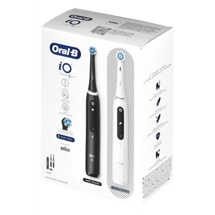 Електрическа четка за зъби Braun Oral-B iO5 Duo Matt