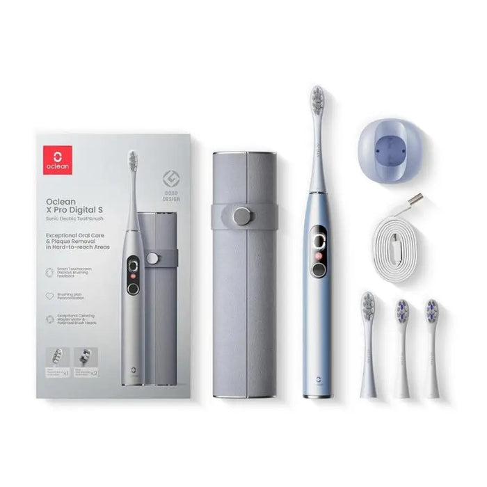 Електрическа четка за зъби Oclean X Pro Digital Set Silver