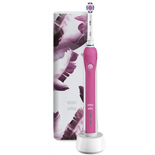 Електрическа четка за зъби Oral B D16 Pro 750 Pink + Travel