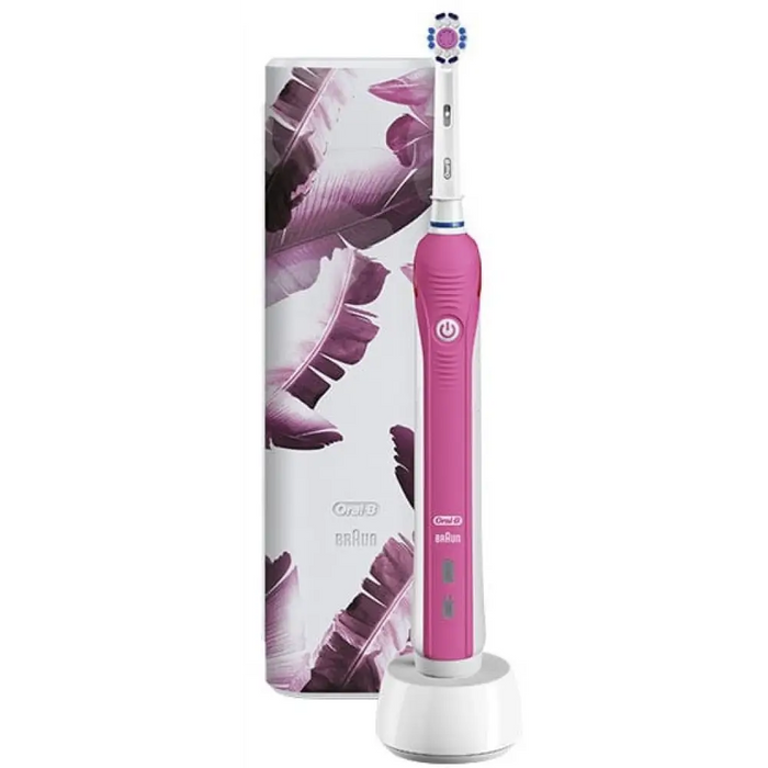 Електрическа четка за зъби Oral B D16 Pro 750 Pink + Travel