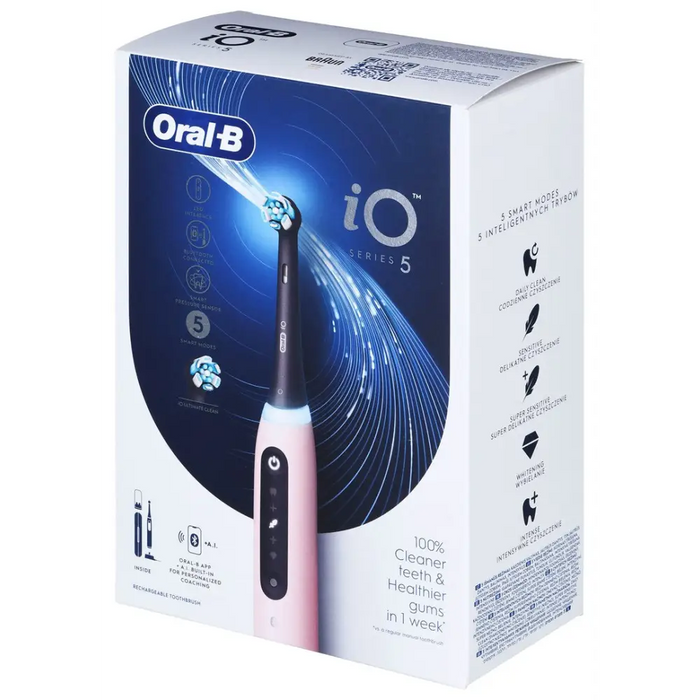 Електрическа четка за зъби Oral-B iO5 Pink