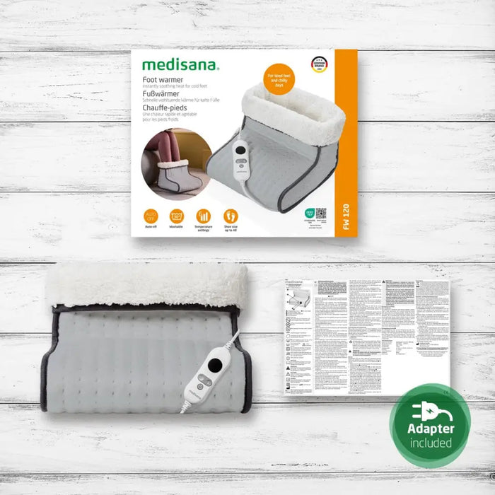 Електрическа грейка за крака Medisana FW 120 100 W сива