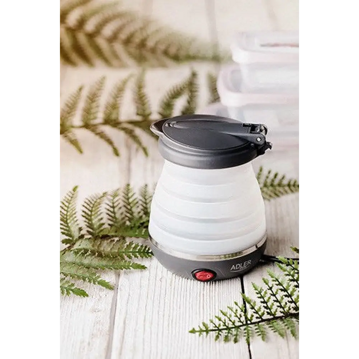 Електрическа кана Adler AD 1279 0.6 L 750 W Черна Бяла